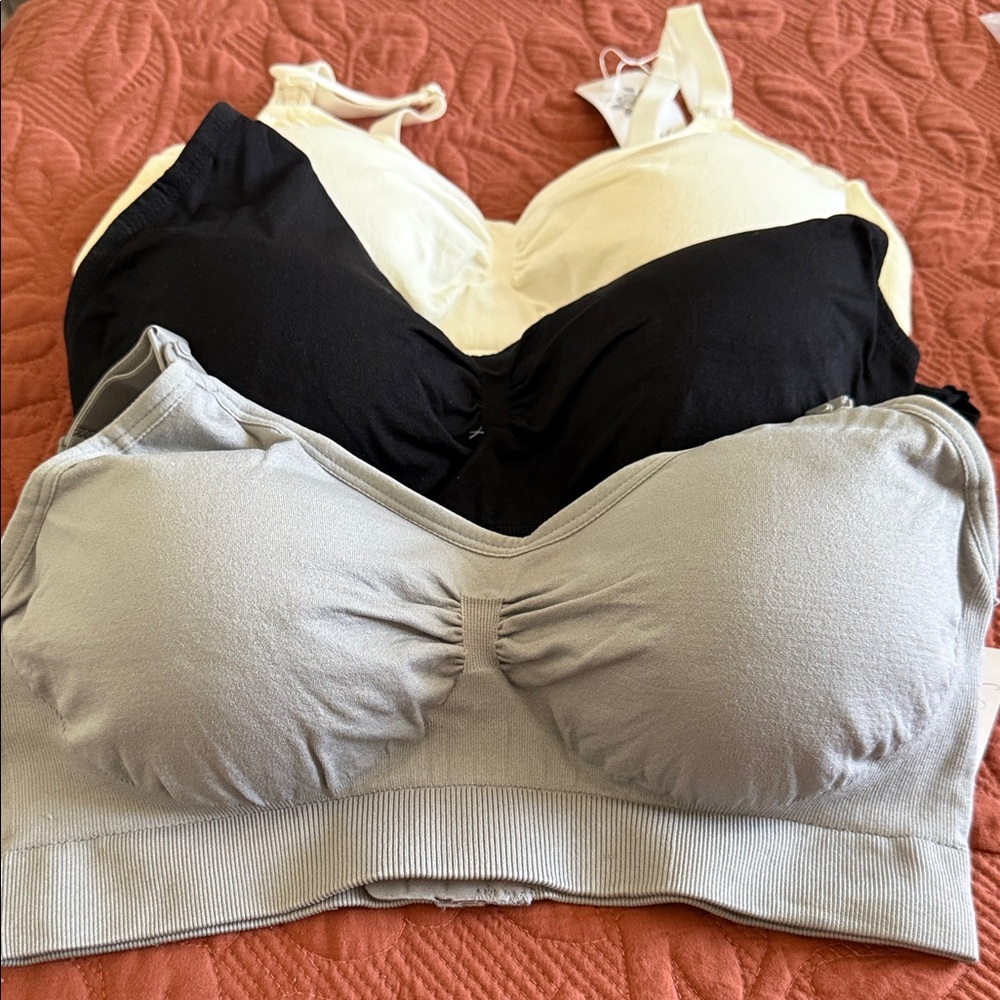 Women's Intimates Set - Black, Cream, and Gray